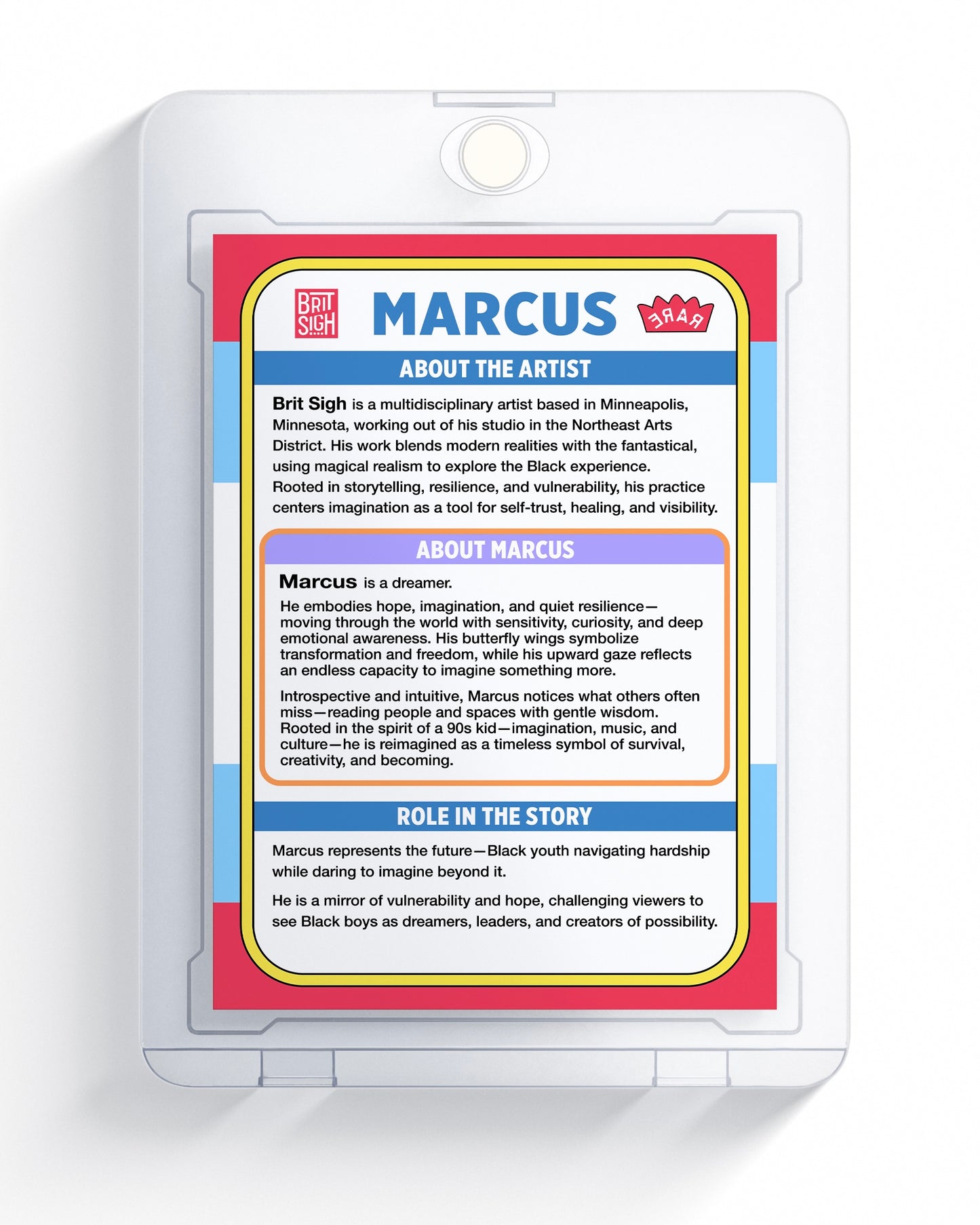 Marcus Trading Card