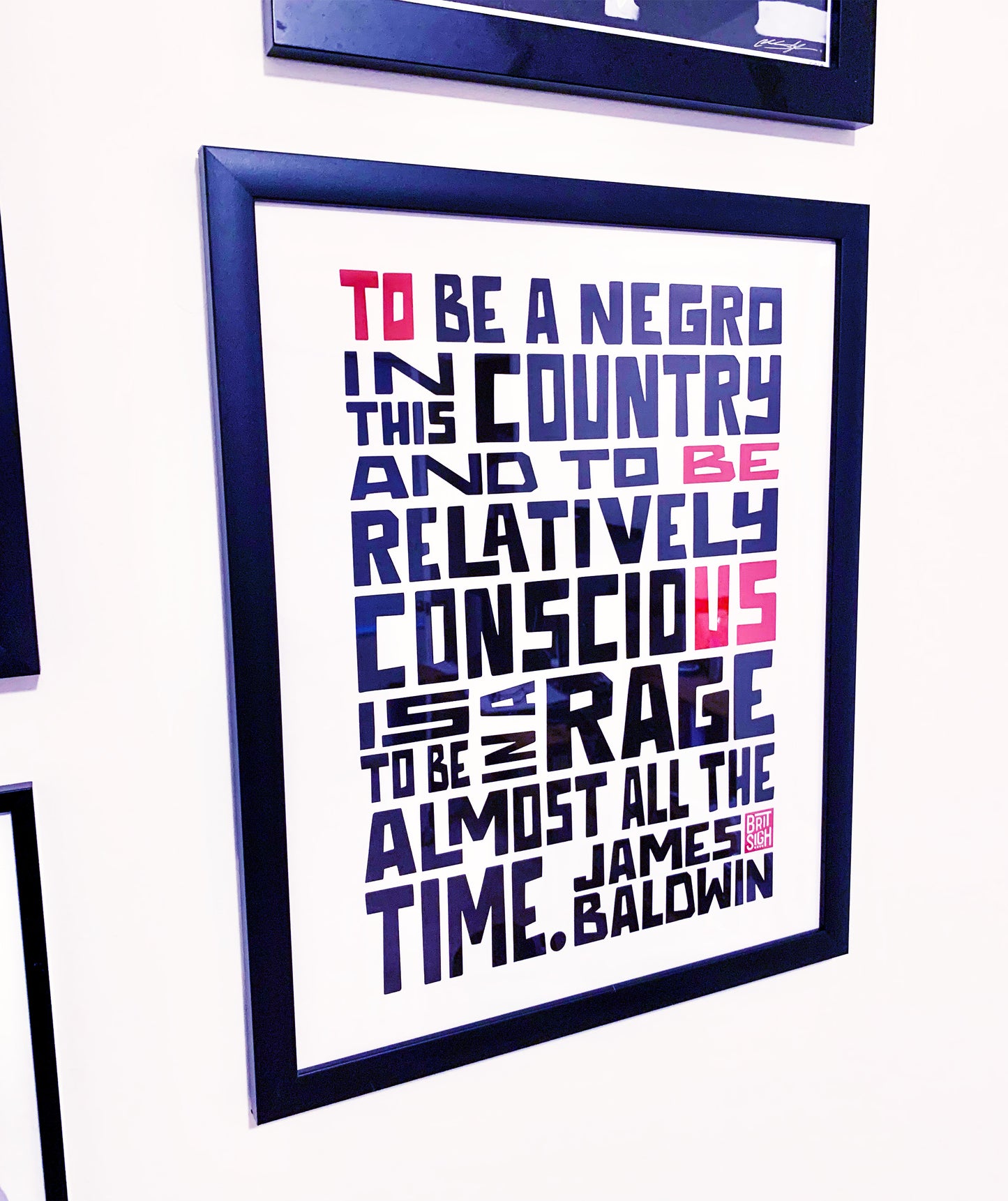 James Baldwin Print