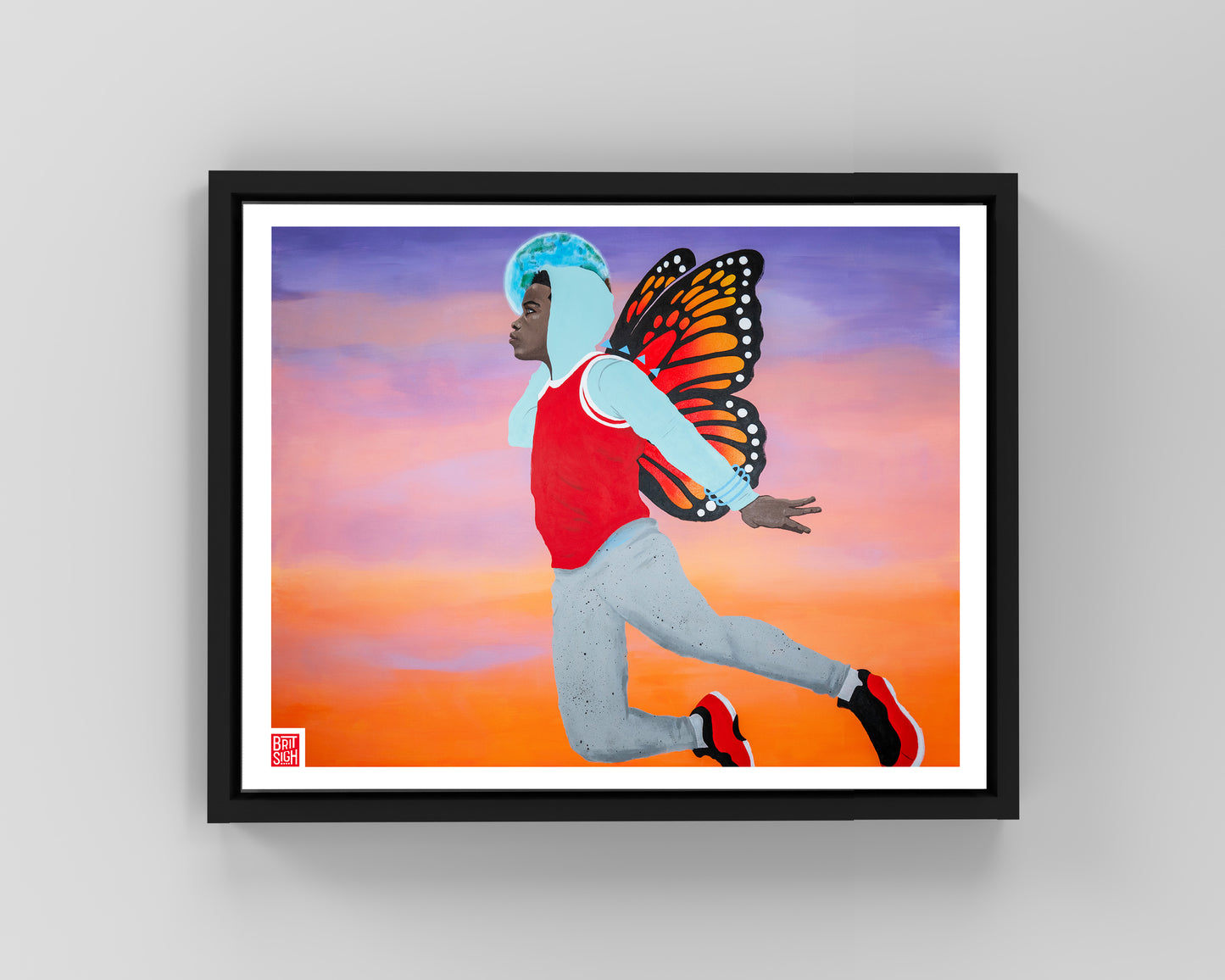 The Boy Who Flew Print