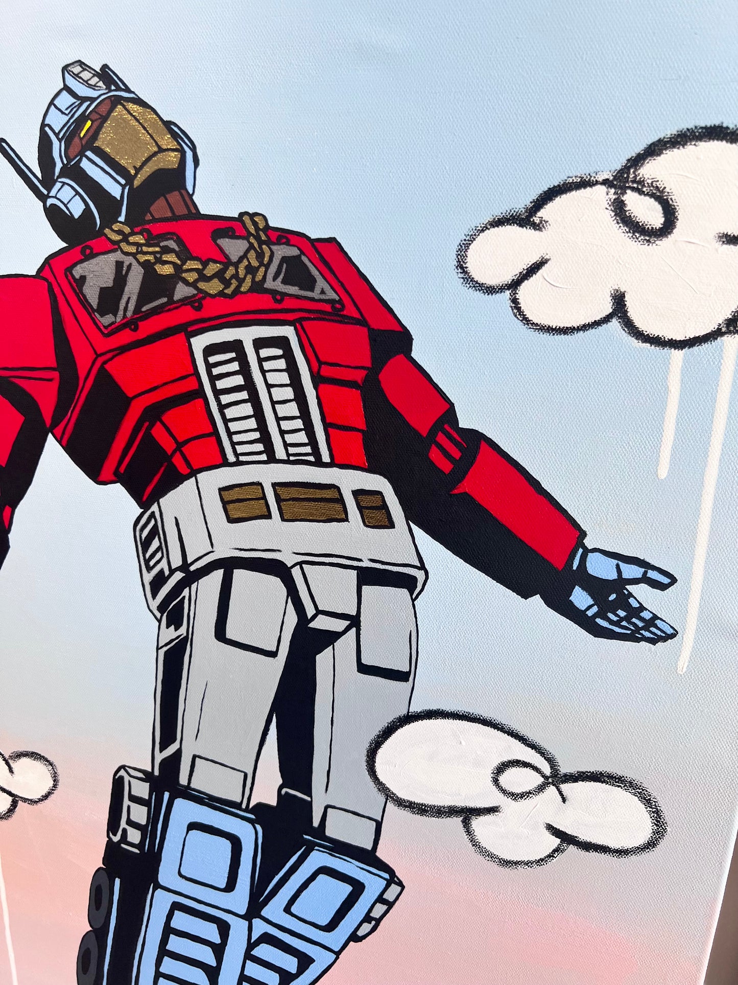 [Original Painting] Optimus PrimeTime