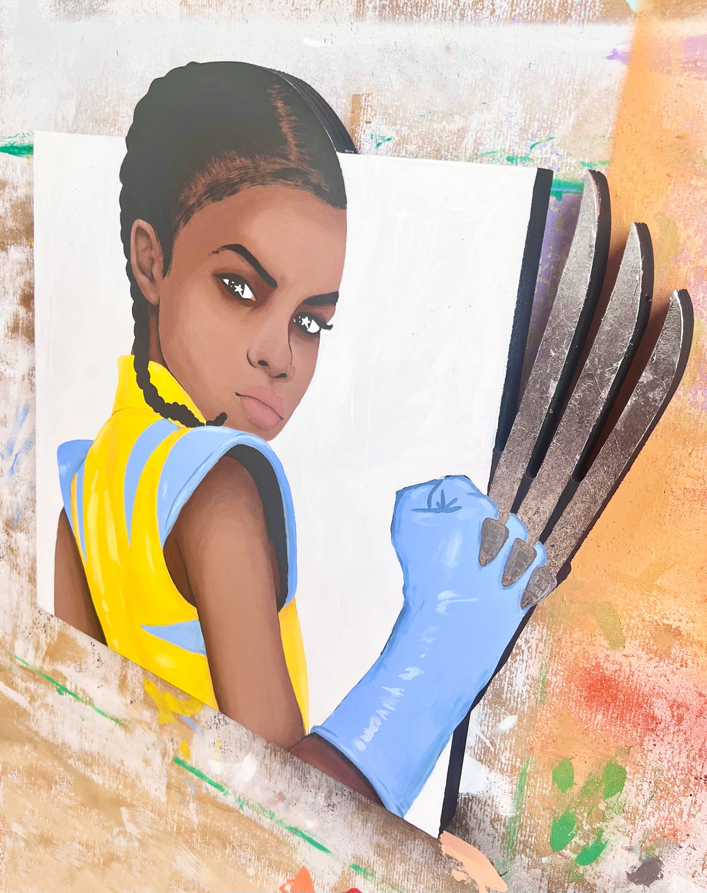 [Original Painting] Khyah is… Wolverine