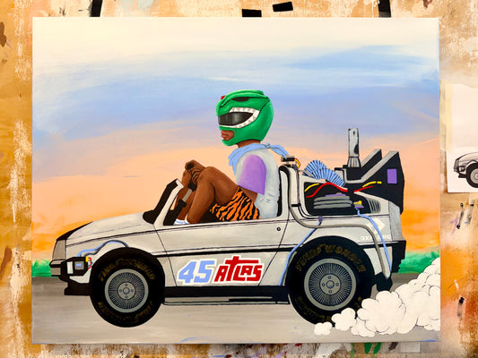 [Original Painting] Ahead Of His Time