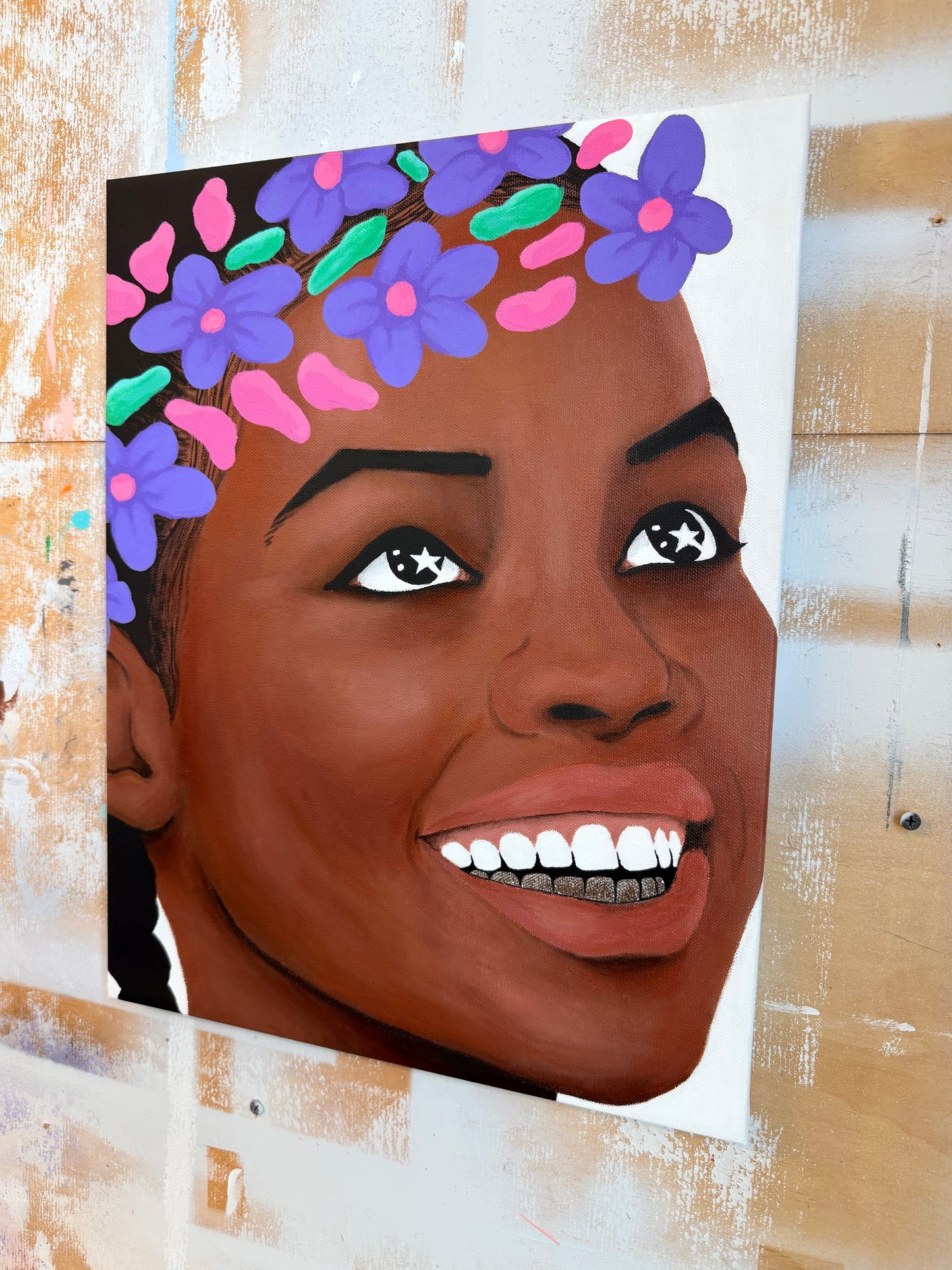 [Original Painting] Joy is a Revolution
