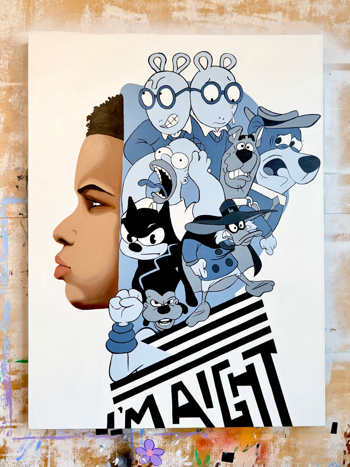 [Original Painting] I’m Aight