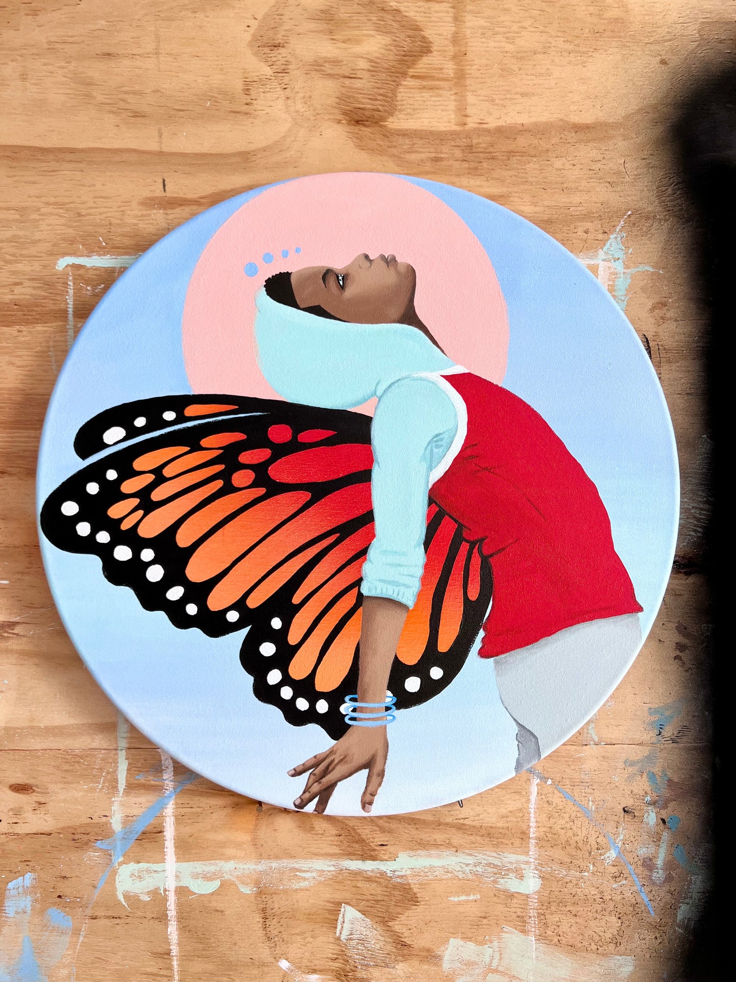 [Original Painting] Becoming Marcus