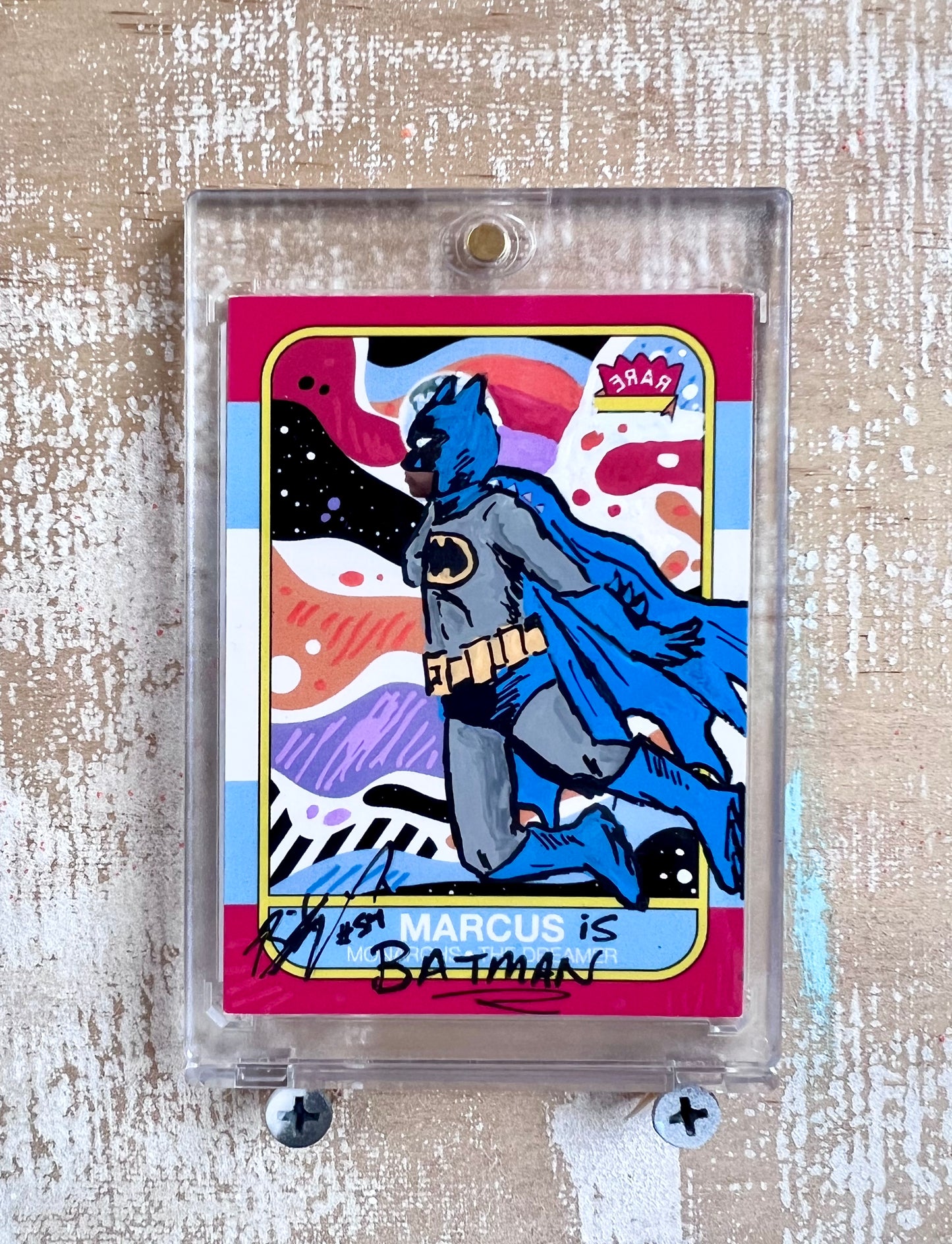 Marcus is… Batman Trading Card