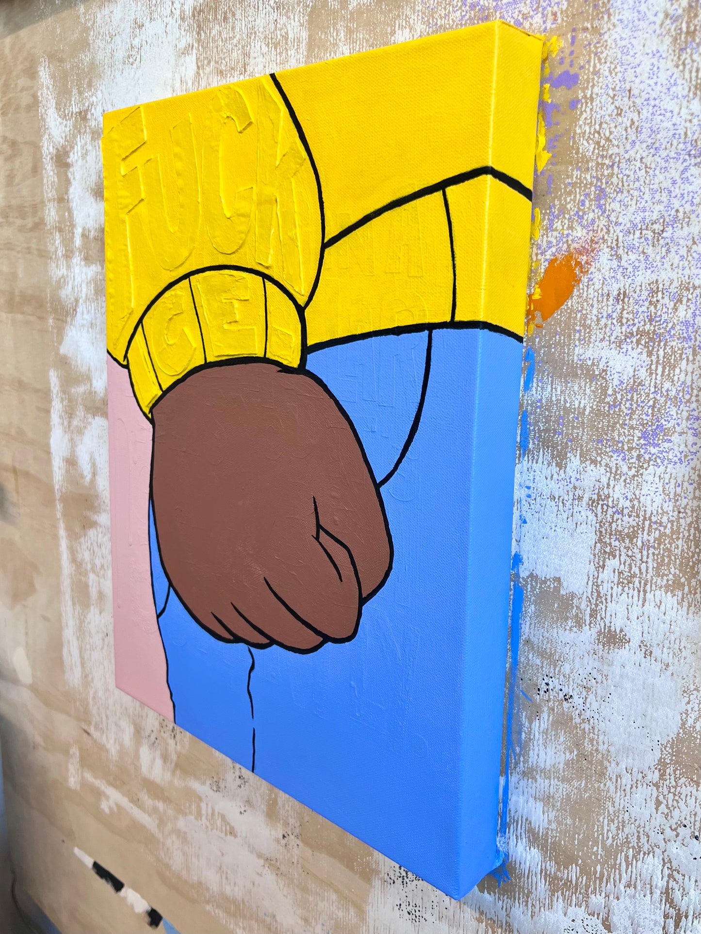 [Original Painting] Arthur’s Fist (SOLD)