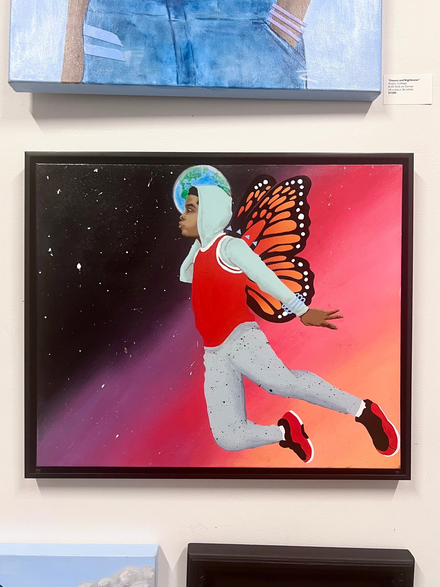 [Original Painting] The Boy Who Flew Again