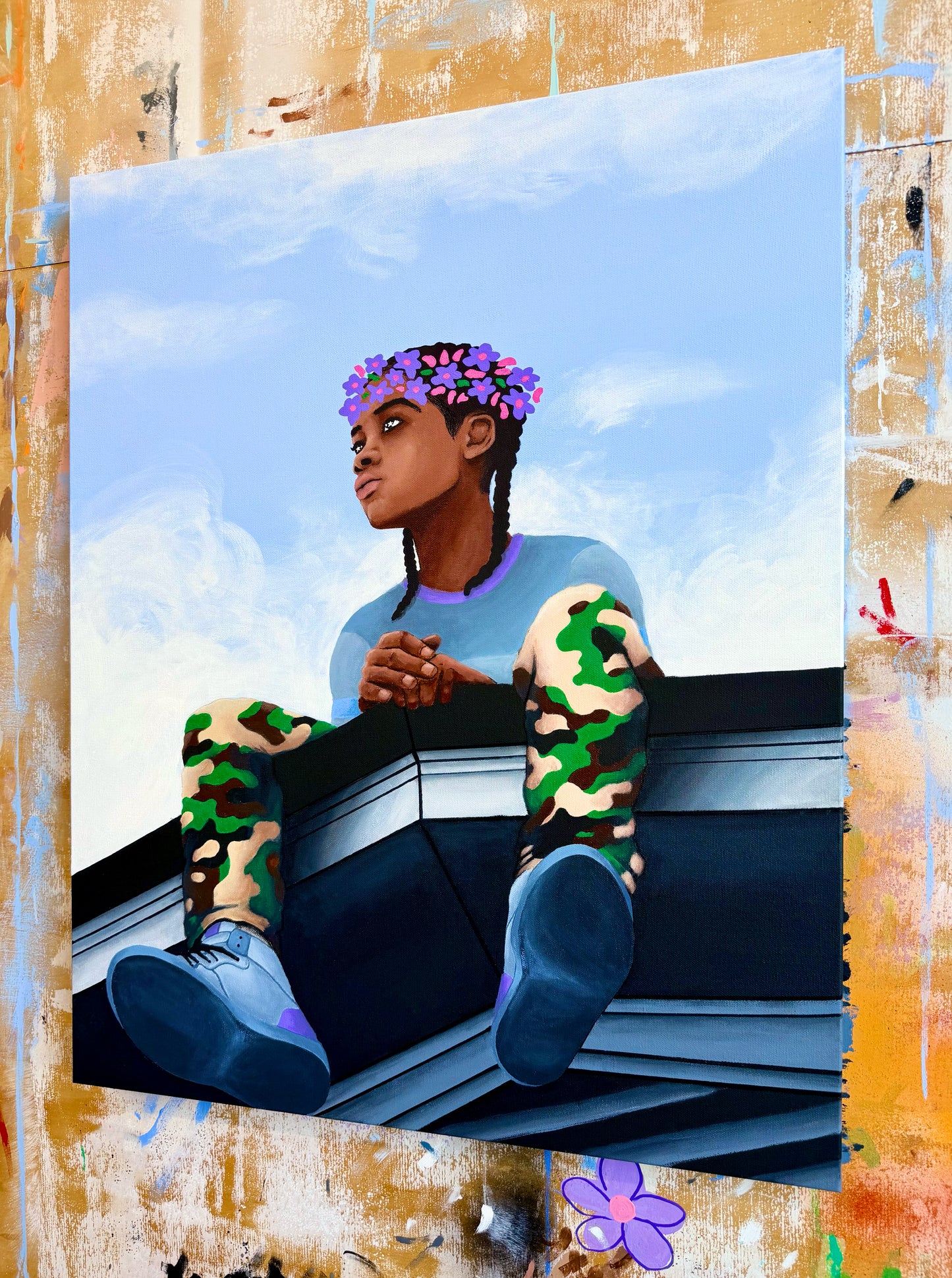 [Original Painting] Love Yourz