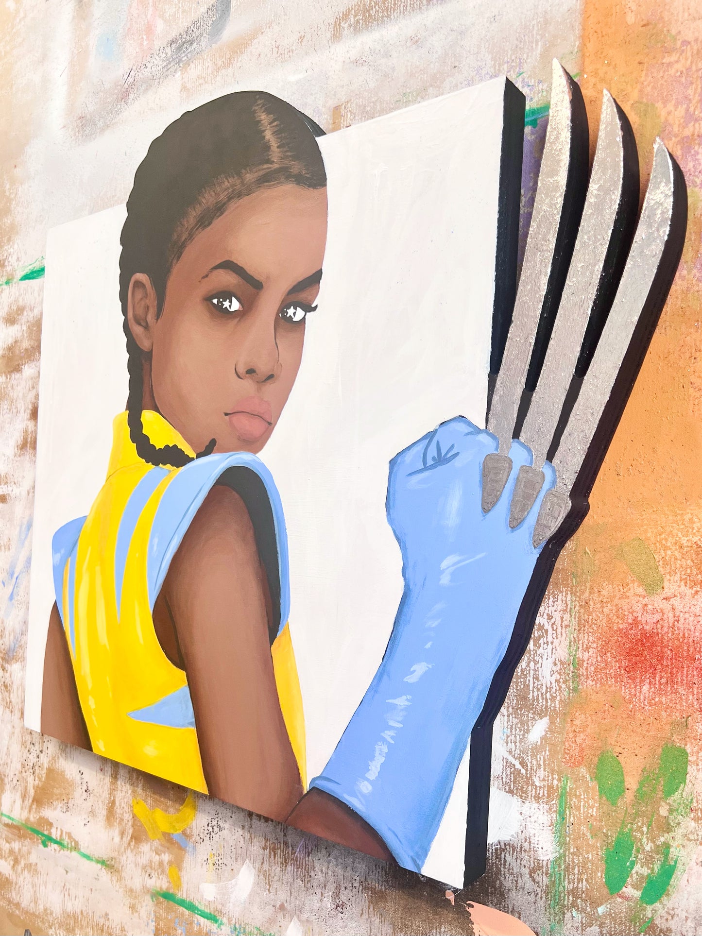 [Original Painting] Khyah is… Wolverine
