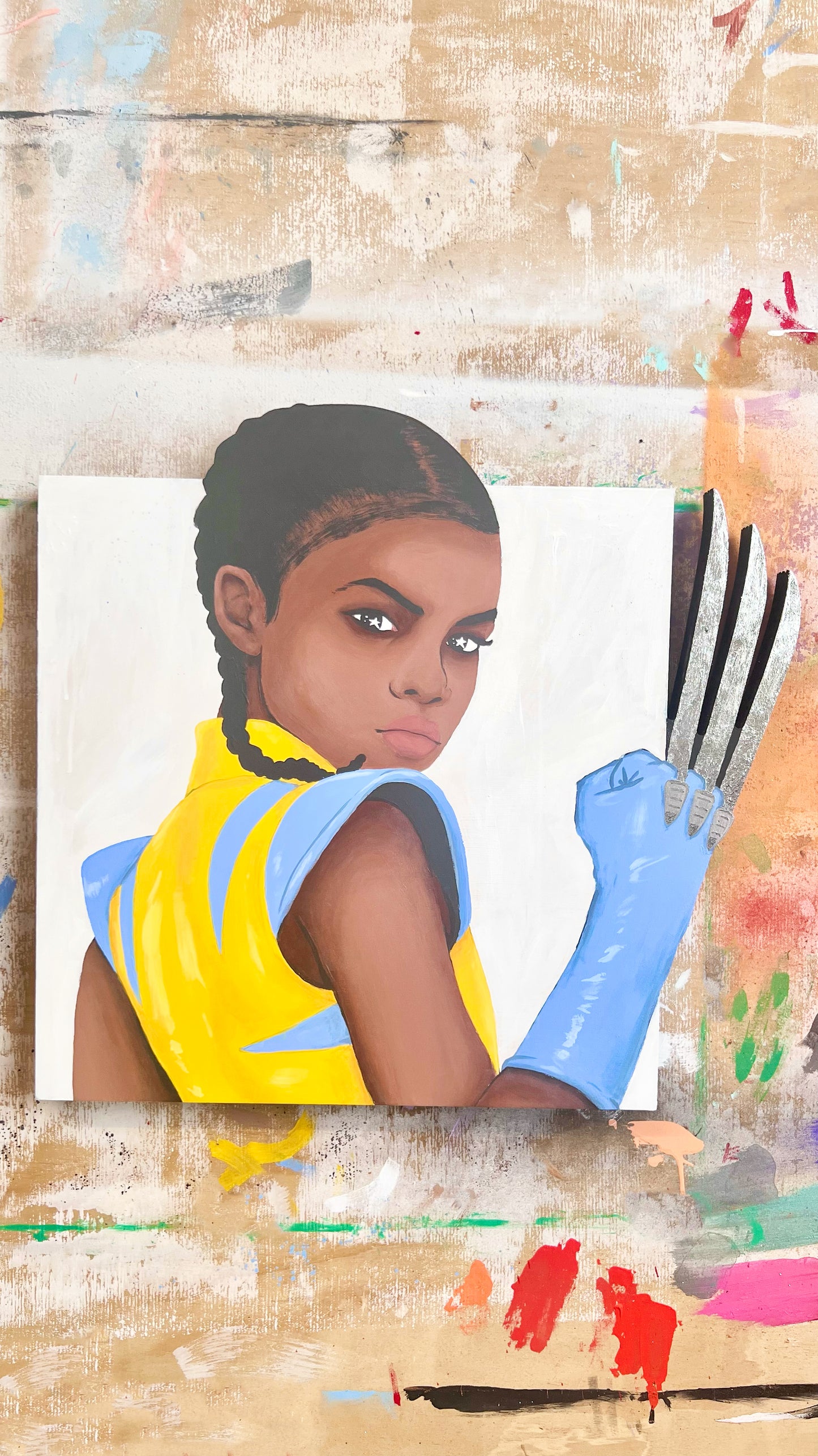 [Original Painting] Khyah is… Wolverine