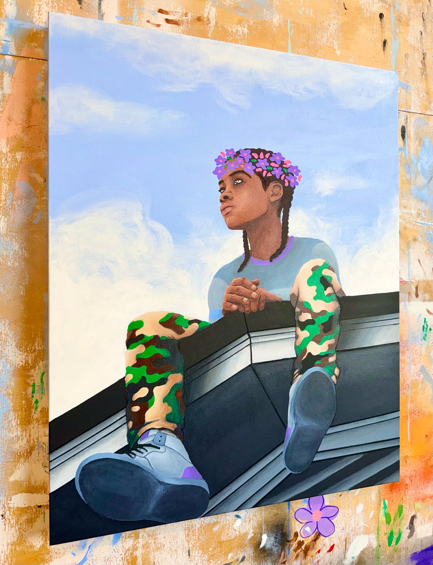 [Original Painting] Love Yourz