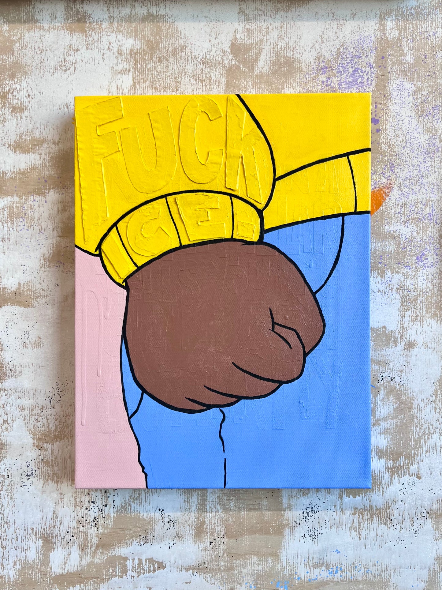 [Original Painting] Arthur’s Fist (SOLD)