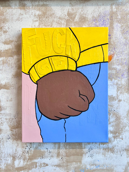 [Original Painting] Arthur’s Fist (SOLD)