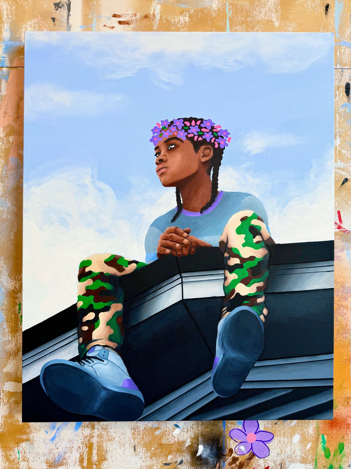 [Original Painting] Love Yourz