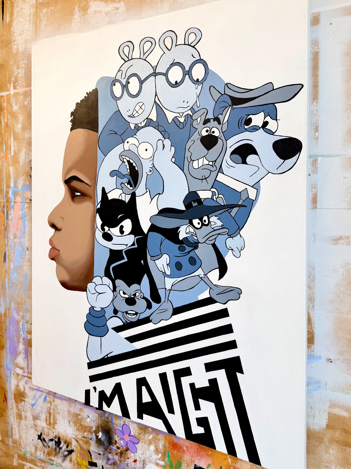 [Original Painting] I’m Aight