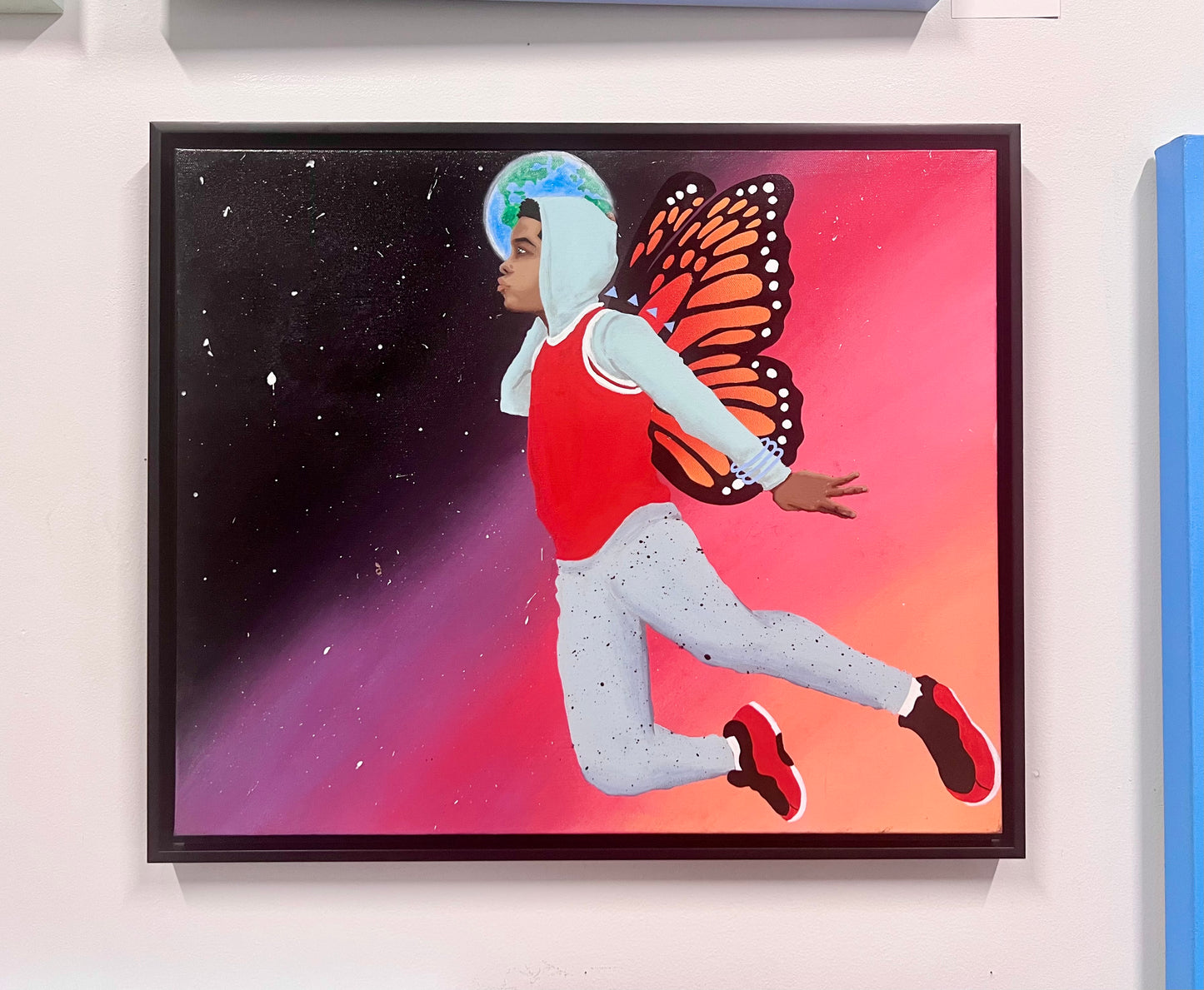 [Original Painting] The Boy Who Flew Again