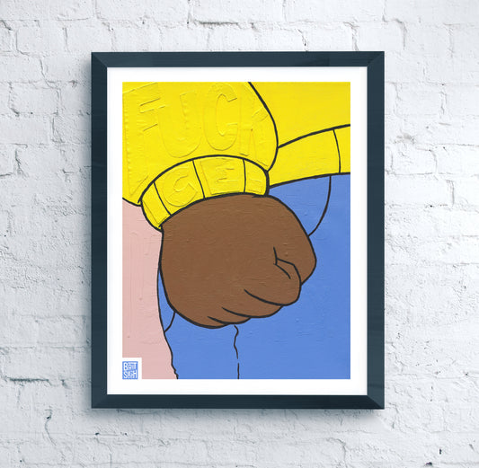 Arthur’s Fist Print