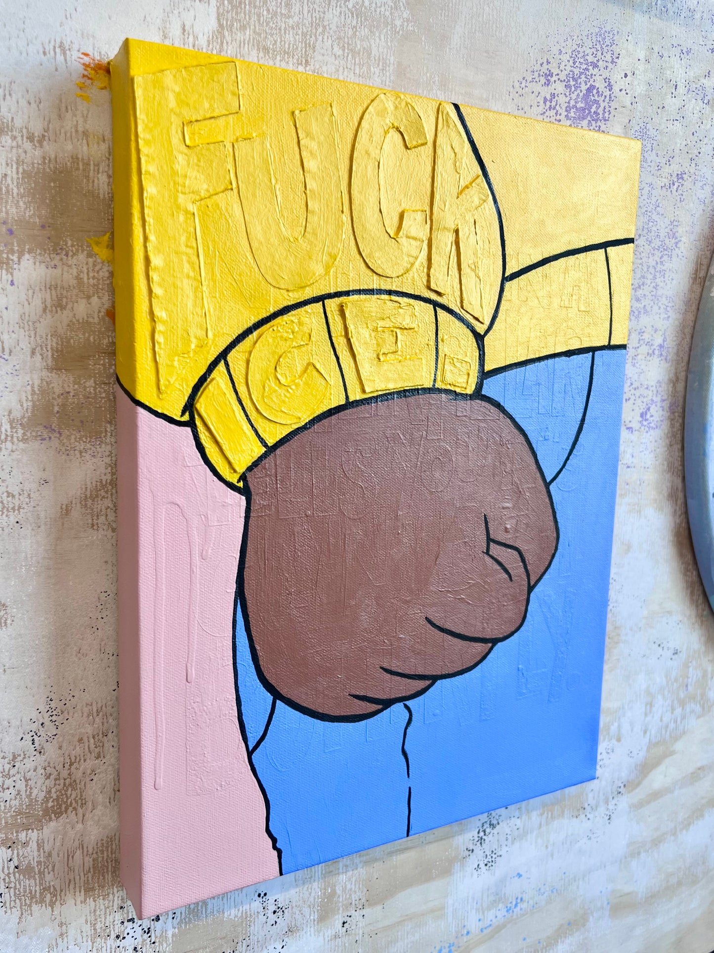 [Original Painting] Arthur’s Fist (SOLD)