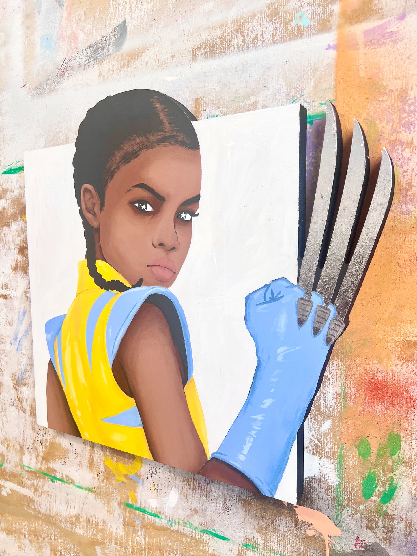 [Original Painting] Khyah is… Wolverine