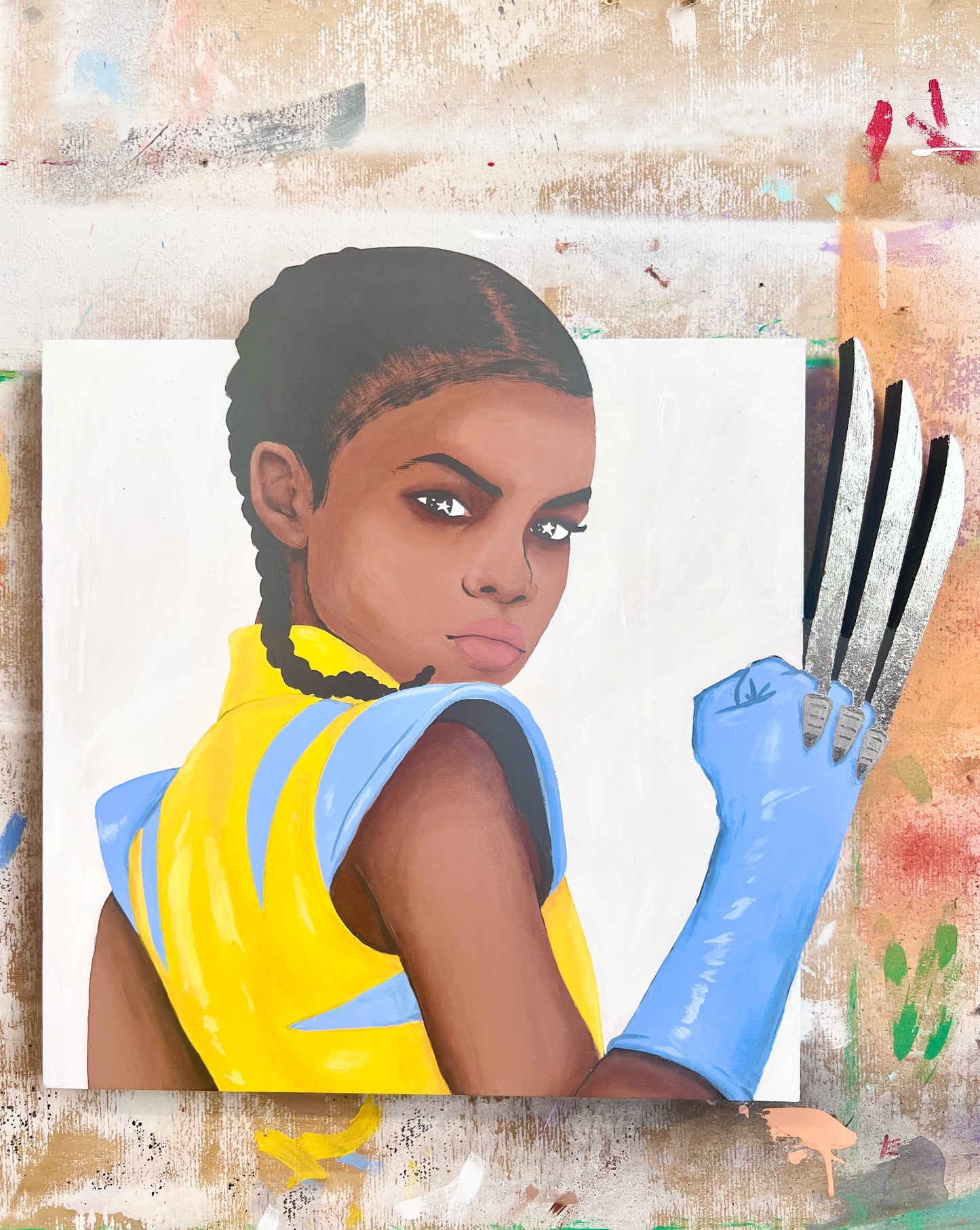 [Original Painting] Khyah is… Wolverine