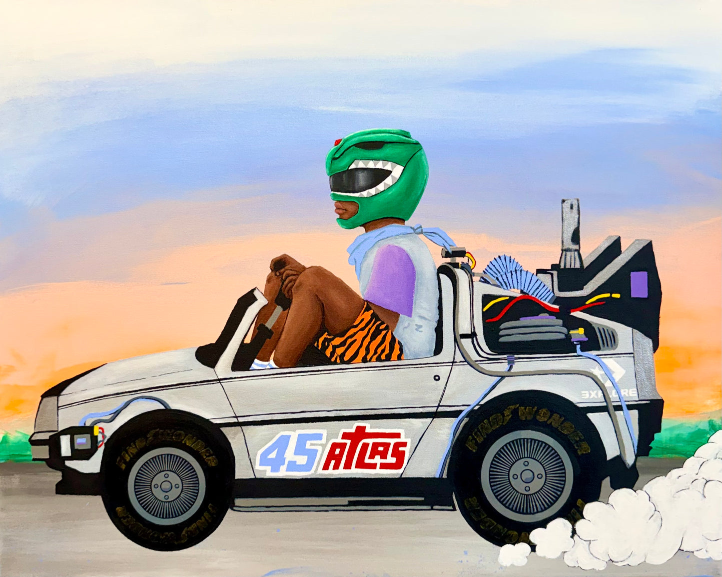 [Original Painting] Ahead Of His Time