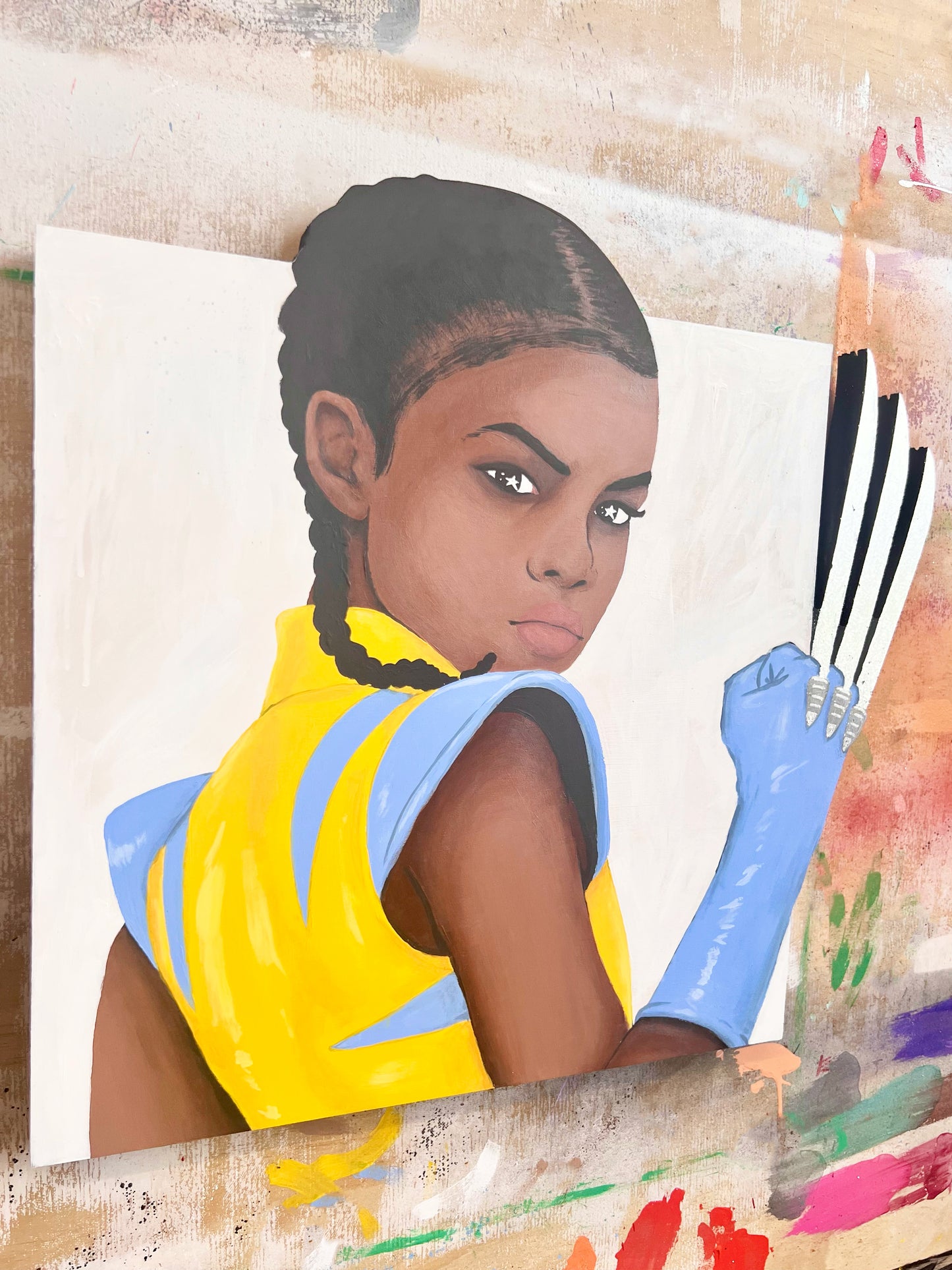 [Original Painting] Khyah is… Wolverine