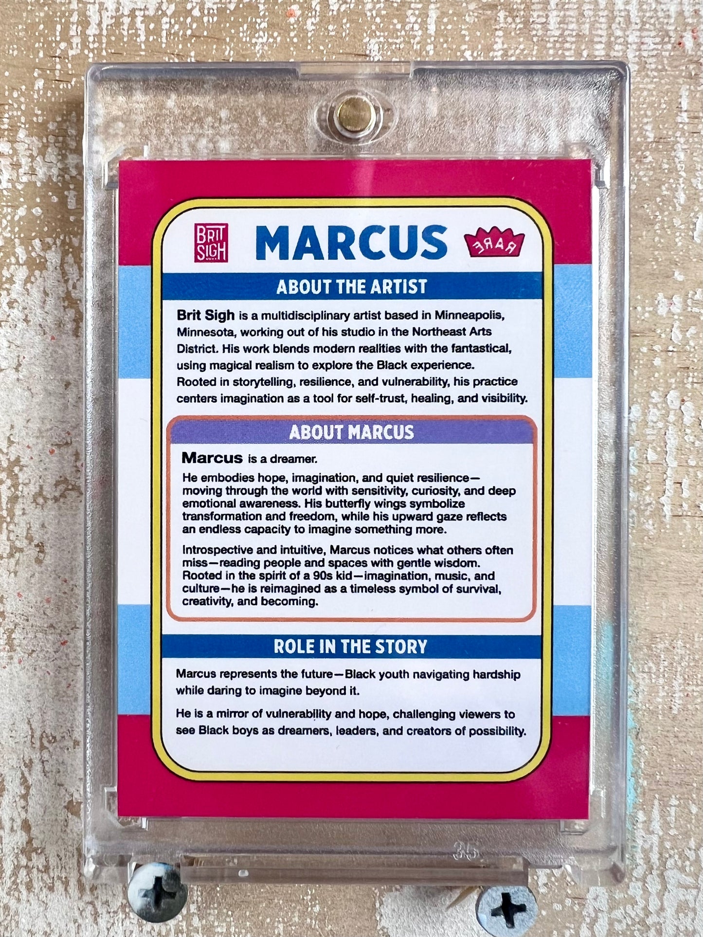 Marcus Trading Card