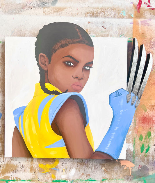 [Original Painting] Khyah is… Wolverine