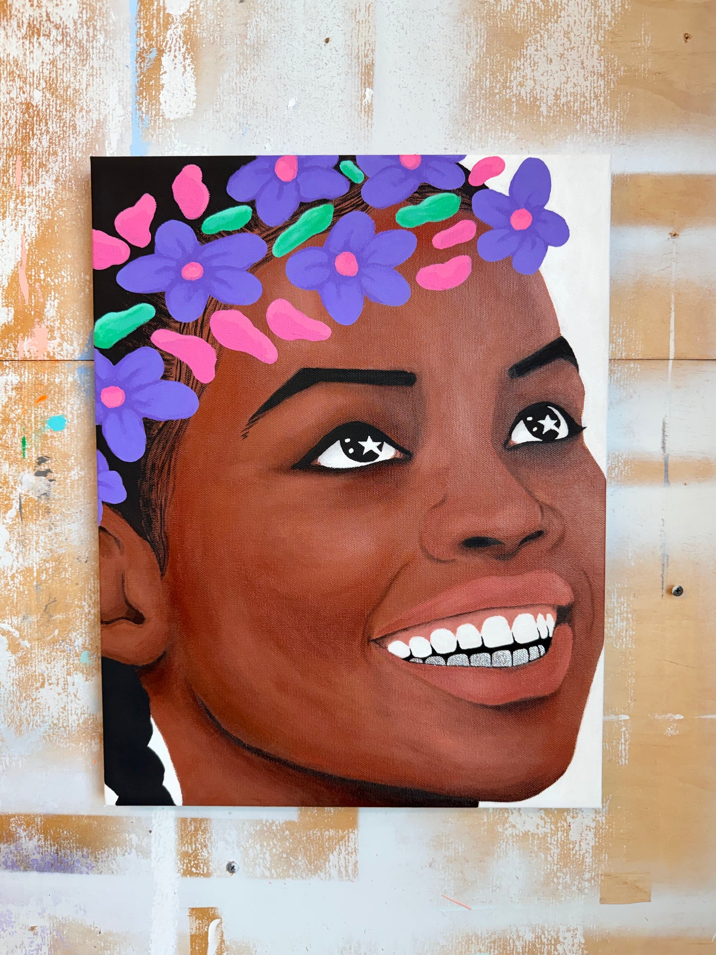 [Original Painting] Joy is a Revolution