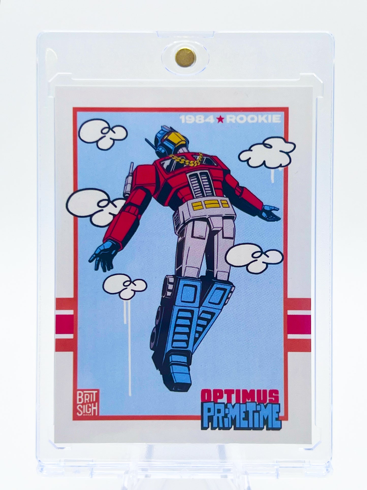 Optimus PrimeTime Trading Card