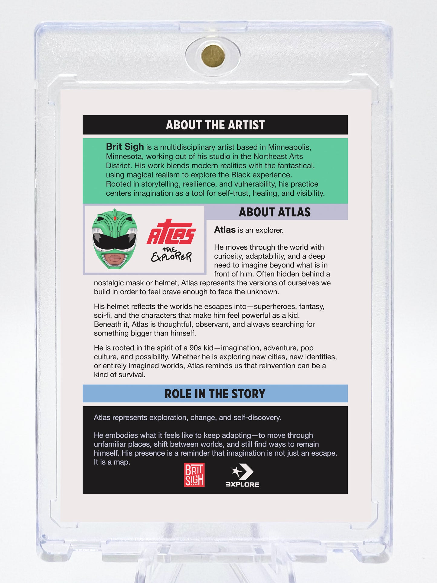 Atlas — The Explorer Trading Card