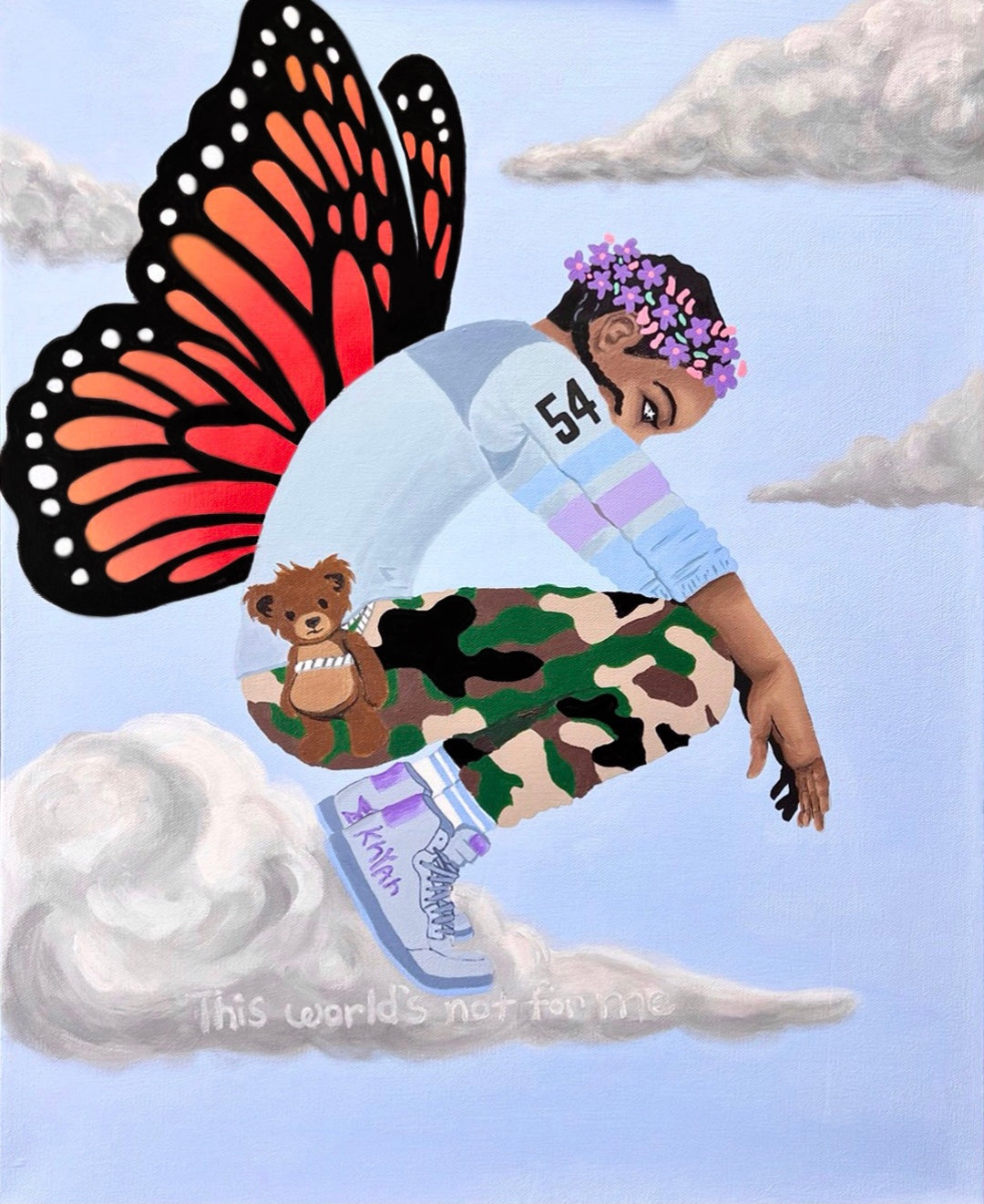 [Original Painting] This World’s Not For Me