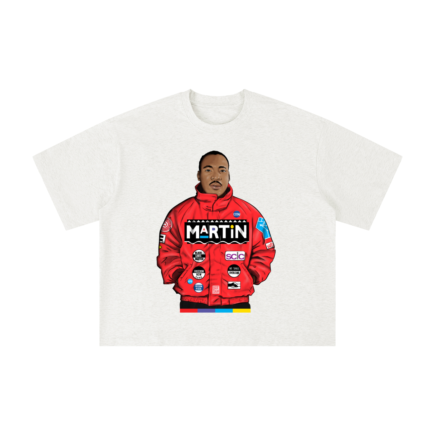 MLK / Martin Boxy Oversized T-Shirt